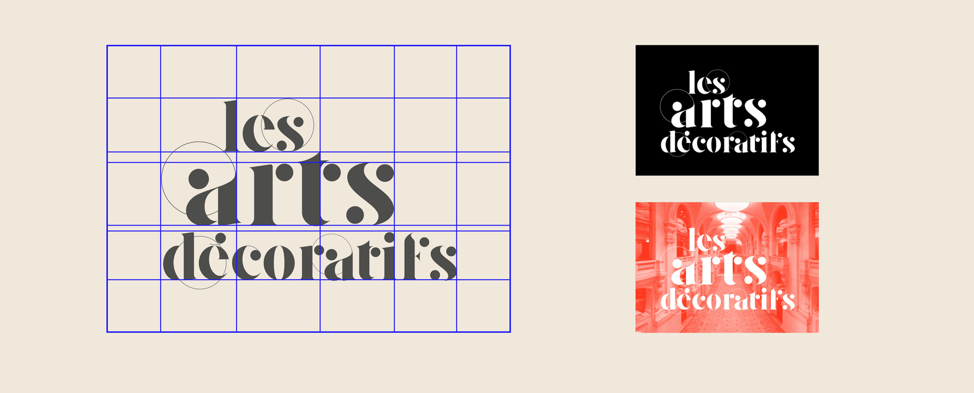 Logo identité du musée des arts décoratifs de Paris par Julien Roussel