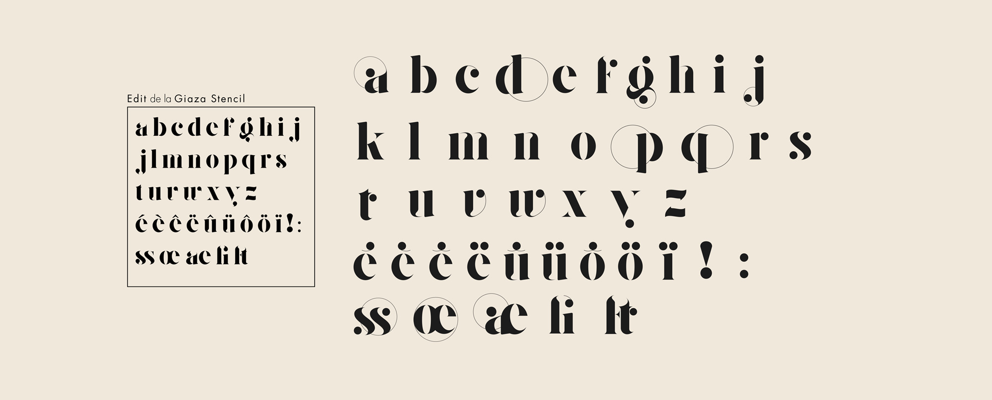 Typographie du logo de l'identité du musée des arts décoratifs de Paris par Julien Roussel