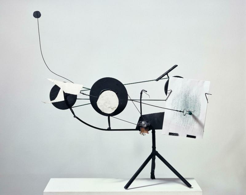 Oeuvre Metamatics réalisé par Jean Tinguely, photo de Philippe Migeat